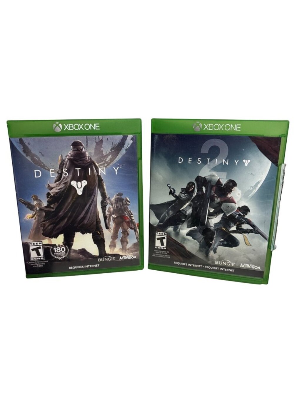 Xbox One Game Bundle Destiny & Destiny 2 By Bungie Lot of 2 Games